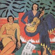 Henri Matisse The Music (mk35) oil painting